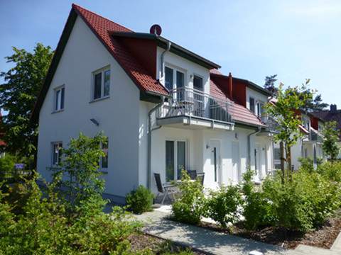 Start- und Zielpunkt auf Usedom: Ferienwohnungen Alter Schulgarten.