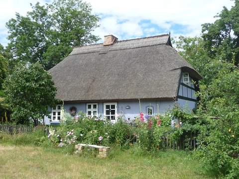 Ferienhaus in Quilitz: Ursprüngliche Dörfer im Usedomer Hinterland.