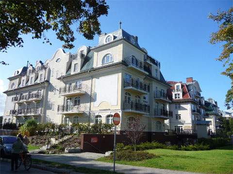 Historisierend: Im Ostseebad Swinemnde sind hochwertige Ferienhuser entstanden.