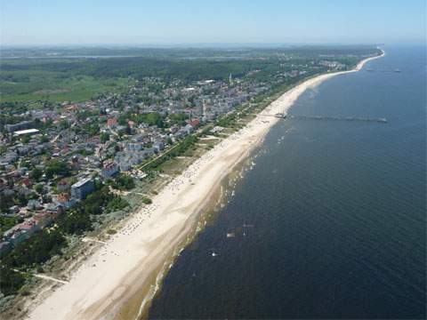 Usedomer Kaiserbder und mehr als 40 Kilometer Sandstrand.