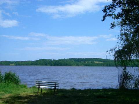 Schmollensee: Usedom zweitgrter Binnensee der Insel Usedom.