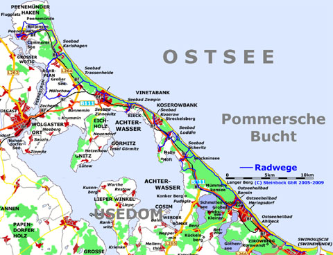 Kstenradweg: Die Usedomer Ostseekste mit dem Rad entdecken.