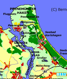 Der Peenemnder Haken auf Usedom: Geschichtlich hochinteressant und ein einzigartiges Biotop.