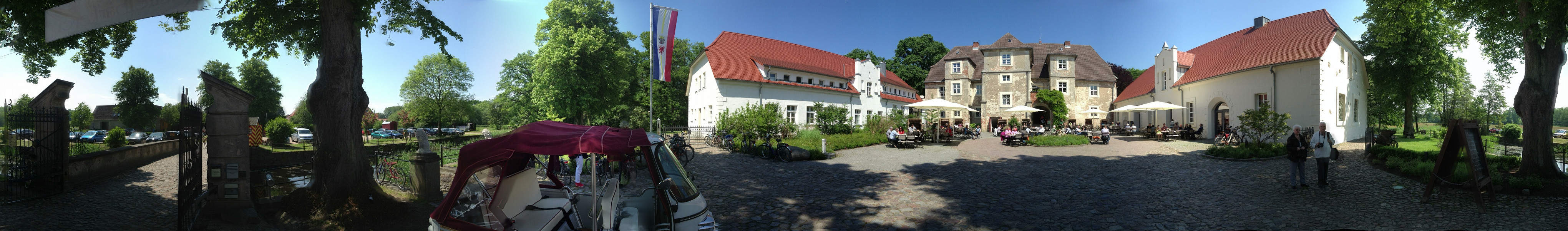 Attraktion im Usedomer Hinterland: Wasserschloss Mellenthin.
