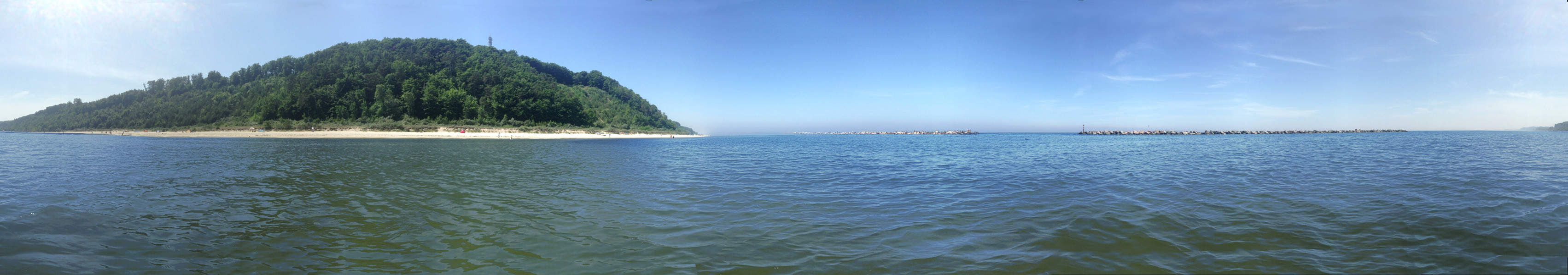 Einsamer Sandstrand an der Ostsee: Der Streckelsberg nahe Koserow.